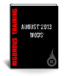 August 2013 CrossFit WOD Programming